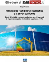 Prontuario tecnico per l’ecobonus e il super ecobonus - eBook in pdf