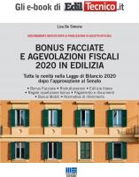 BONUS FACCIATE E AGEVOLAZIONI FISCALI 2020 IN EDILIZIA