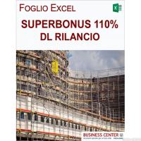 Superbonus 110 per cento: calcolo del beneficio in formato Excel