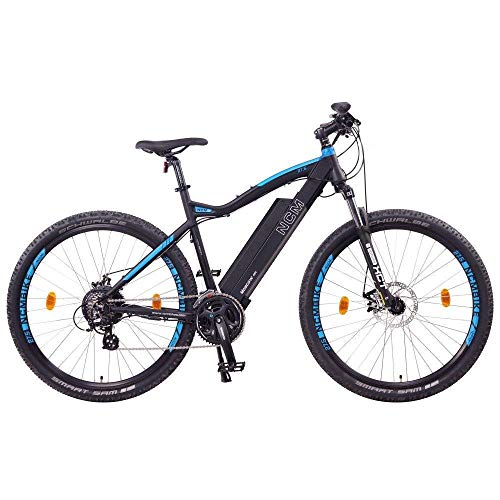 NCM Moscow Bicicletta elettrica da Trekking, 250W, Batería 48V 13Ah 624Wh 29" Bianco