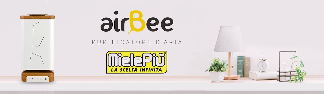 MielePiu, Professionisti dell'arredo bagno con show room ad Avellino e Salerno, promuove il nuovo sistema di purificazione dell'aria Air Bee