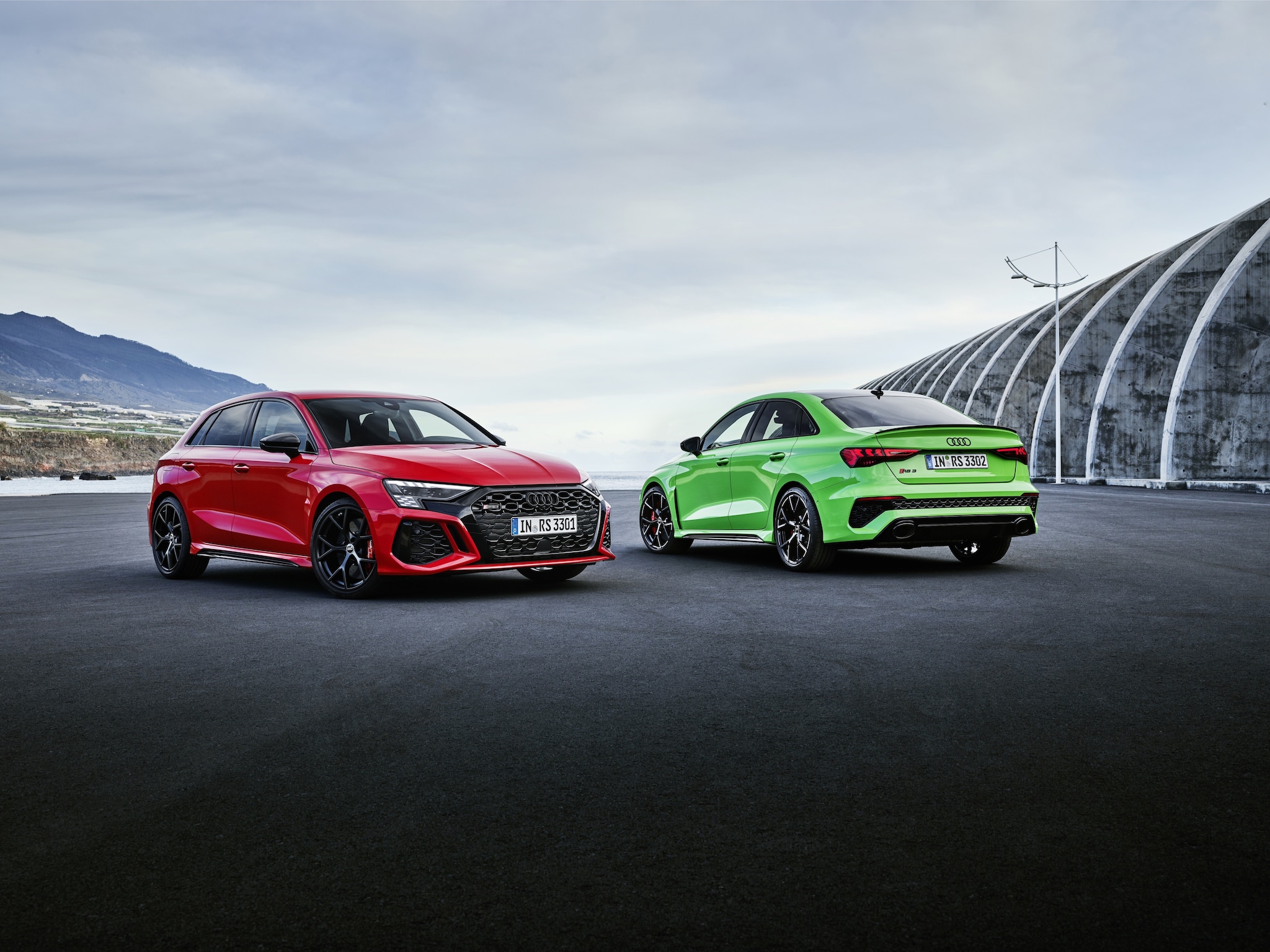 Nuova Audi RS3, versione Sportback e Sedan