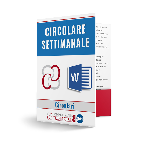 Circolare Settimanale Commercialista Telematico