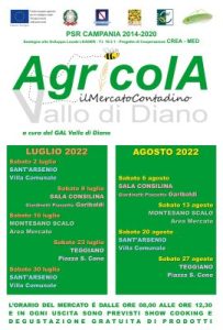 “Agricola”. Il mercato contadino del GAL fa tappa in 4 comuni del Vallo di Diano – Ondanews.it - ondanews