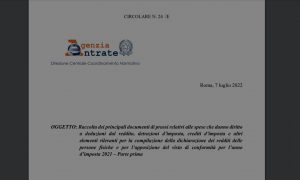 Detrazioni e crediti d’imposta: online la guida Entrate per le dichiarazioni redditi 2022 - LeggiOggi.it - Tutto su fisco, welfare, pensioni, lavoro e concorsi