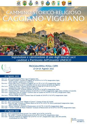 Cammino storico-religioso Caggiano-Viggiano. Dal 23 al 25 agosto inaugurazione dei cippi lungo il percorso – Ondanews.it - ondanews