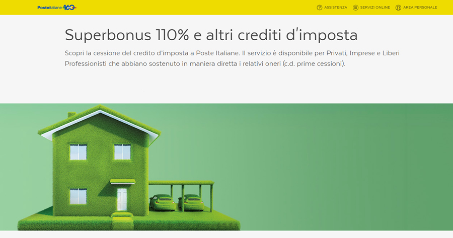 Superbonus 110%: chi può cedere a Poste Italiane e a quanto? - Lavori Pubblici