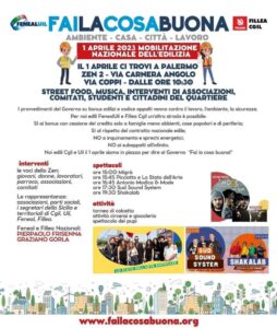 "No al codice degli appalti e alla revisione del Superbonus": manifestazione dei sindacati allo Zen - PalermoToday