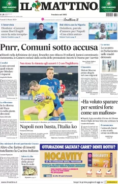 Rassegna stampa di oggi 24 marzo 2023. - il Caudino