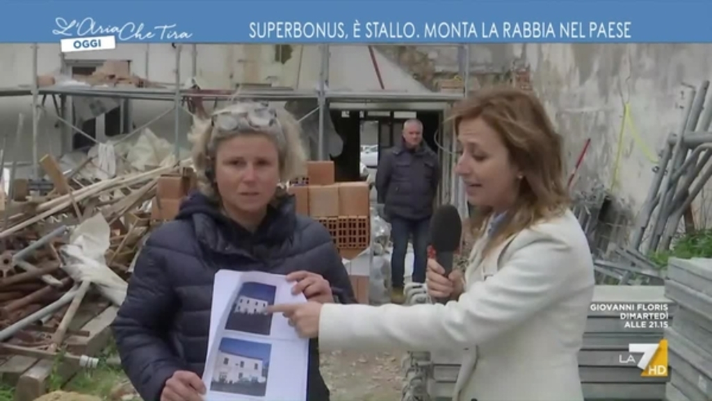 Superbonus, la storia di Paola: "Mi sono fidata dello Stato, adesso non ho più un tetto" - La7