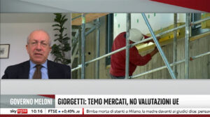 L’intervento del Vicepresidente Betti a Sky Tg24 su Superbonus e crediti incagliati