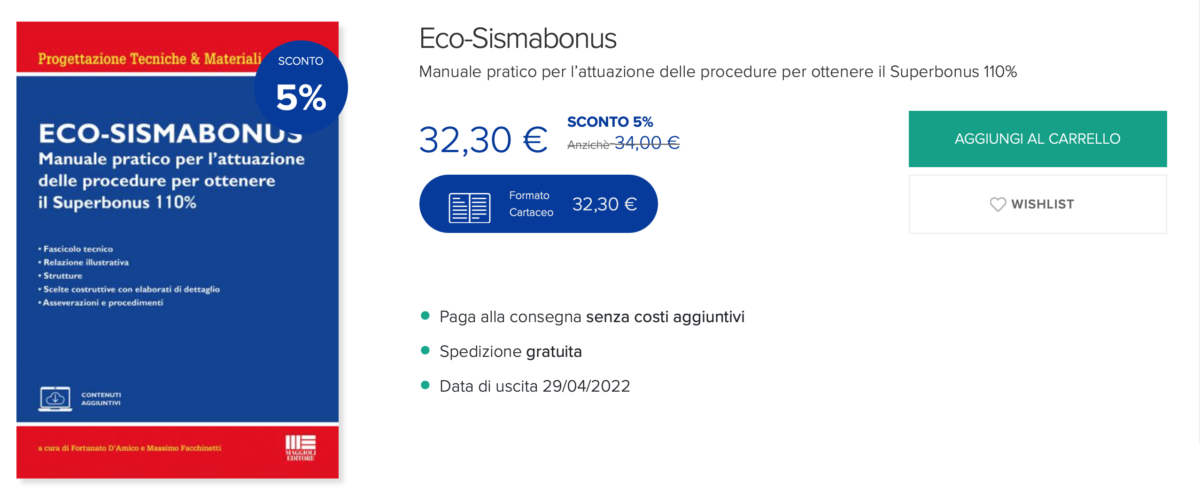 Eco-Sismabonus. Manuale pratico per l’attuazione delle procedure per ottenere il Superbonus 110% | Ediltecnico