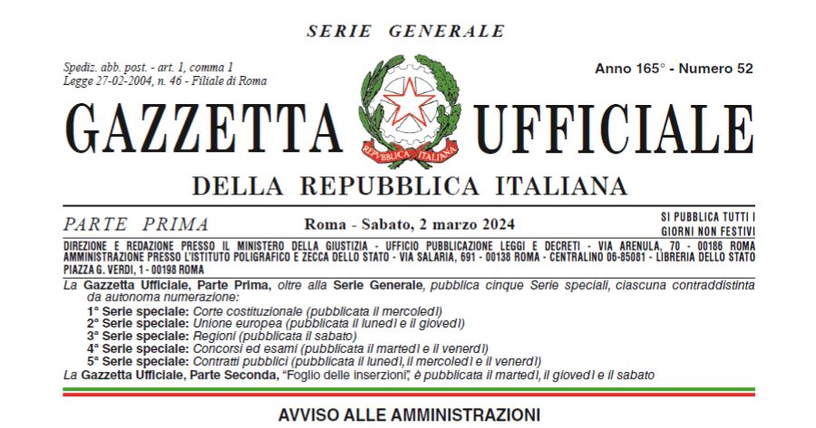 PNRR: in Gazzetta Ufficiale il Decreto Legge n. 19/2024