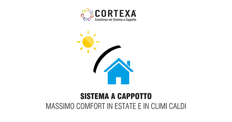 Sistema a cappotto: isolamento termico anche contro il caldo