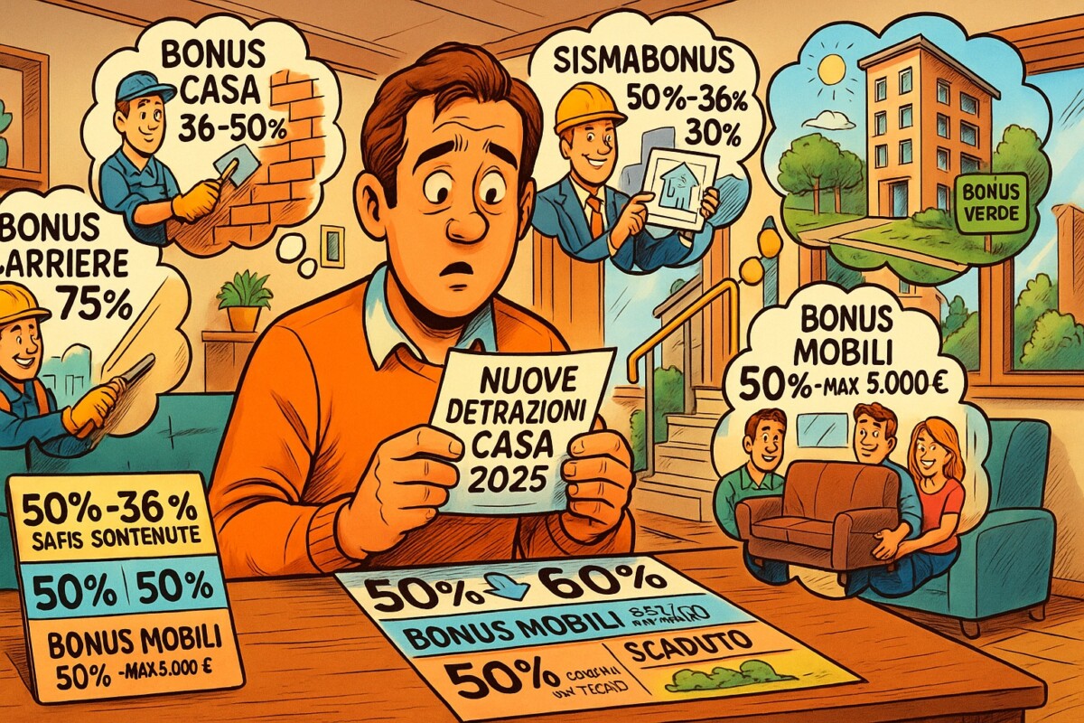Bonus casa: guida alle detrazioni edilizie - La Legge per tutti