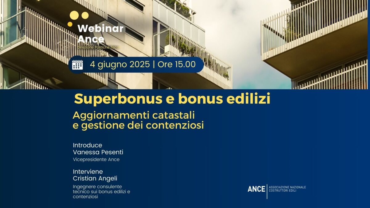 Fusione societaria e cessione dei crediti Superbonus: nuovi chiarimenti - ANCE - Associazione Nazionale Costruttori Edili
