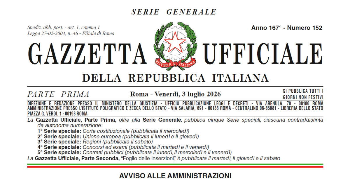 Piano Casa, in Gazzetta Ufficiale la Legge di conversione n. 116/2026