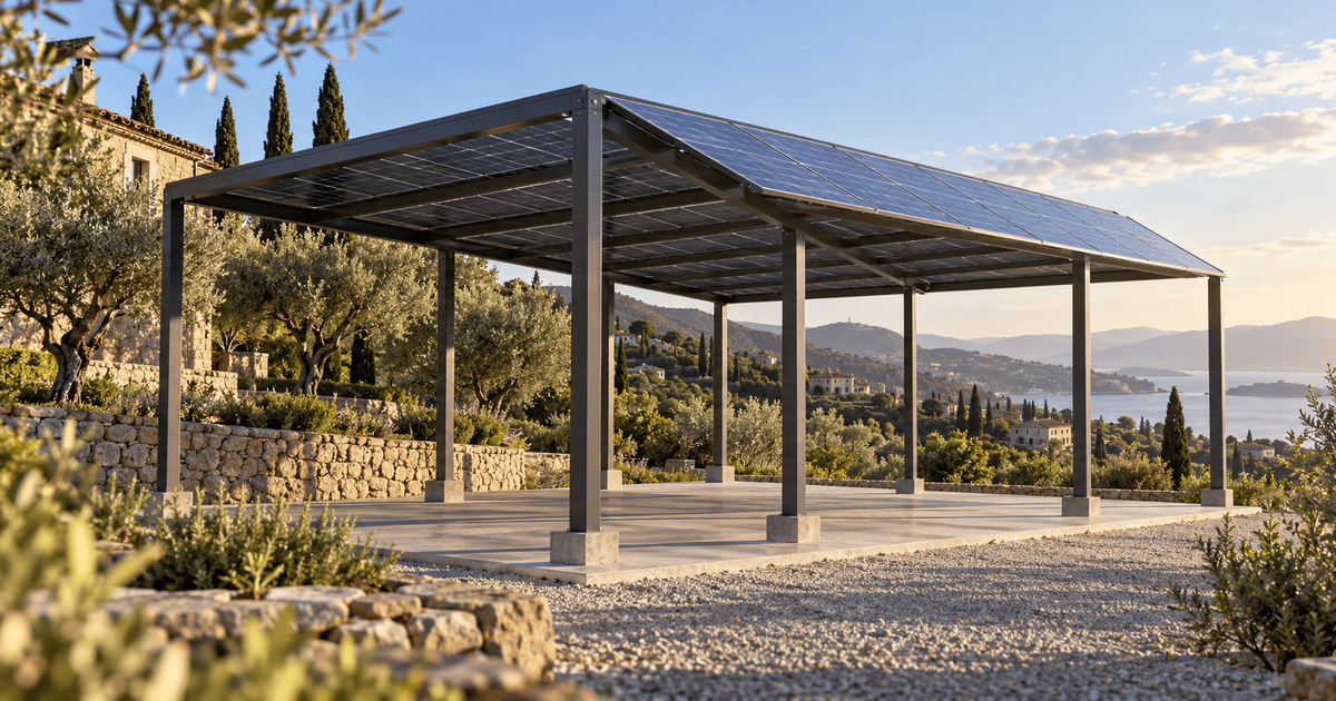 Fotovoltaico in edilizia libera: cosa succede quando la tettoia è una nuova costruzione